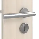 Detailansicht der Oberfläche von Doppelflügeltür LA 02 Akazie hell CPL inkl. Zarge - Classen