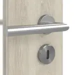 Detailansicht der Oberfläche von Doppelflügeltür LA 02 Kendal Eiche CPL inkl. Zarge - Classen