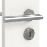 Detailansicht der Oberfläche von Doppelflügeltür 4.3 Weiß RAL 9016 CPL inkl. Zarge - Classen