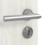 Detailansicht der Oberfläche von Doppelflügeltür LA 03 Norwegische Esche CPL inkl. Zarge - Classen