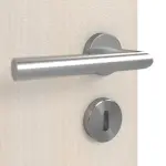 Detailansicht der Oberfläche von Doppelflügeltür 4.5 Akazie hell CPL inkl. Zarge - Classen