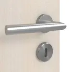 Detailansicht der Oberfläche von Doppelflügeltür 4.6 Akazie hell CPL inkl. Zarge - Classen