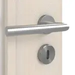 Detailansicht der Oberfläche von Doppelflügeltür 4.7 Akazie hell CPL inkl. Zarge - Classen