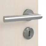 Detailansicht der Oberfläche von Doppelflügeltür 4.8 Akazie hell CPL inkl. Zarge - Classen