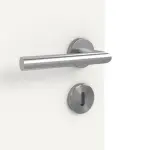 Detailansicht der Oberfläche von Signum 15 Basic Lack Verkehrsweiß RAL 9016 Doppelflügeltür inkl. Zarge - Huga