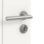 Detailansicht der Oberfläche von Signum 20 Basic Lack Verkehrsweiß RAL 9016 Doppelflügeltür inkl. Zarge - Huga