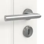 Detailansicht der Oberfläche von Kontur 1 Classic Weißlack Doppelflügeltür inkl. Zarge - Huga