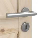 Detalansicht der Oberfläche von Loft XX Kiefer Massivholz Doppelflügeltür inkl. Zarge - Radex