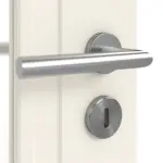 Detailansicht der Oberfläche von Montana 6 LA 2 ClassicLine Weißlack Doppelflügeltür inkl. Zarge - Hörmann