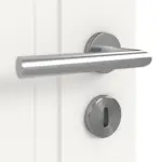 Detailansicht der Oberfläche von Montana 7 ClassicLine Weißlack Doppelflügeltür inkl. Zarge - Hörmann