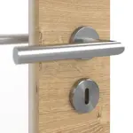 Detailansicht der Oberfläche von Rail 1 ProLine Duradecor Wildeiche quer Doppelflügeltür inkl. Zarge - Hörmann