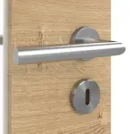 Detailansicht der Oberfläche von Rail 2 ProLine Duradecor Wildeiche quer Doppelflügeltür inkl. Zarge - Hörmann