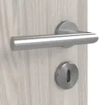 Detailansicht der Oberfläche von Typ 43-00 Eiche Sepia Lamikor Doppelflügeltür inkl. Zarge - Kilsgaard