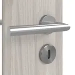 Detailansicht der Oberfläche von Typ 43-LA Eiche Sepia Lamikor Doppelflügeltür inkl. Zarge - Kilsgaard