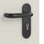 Detailansicht der Oberfläche von Komplettset Stahl Mehrzwecktür DW 42-1 inkl. Eckzarge - Teckentrup