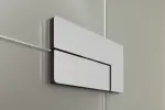 Detailbild von Prime Motiv klar Ganzglastür mit zwei festen Seitenteilen und Oberlicht DORMA Mundus Variante 7 - Erkelenz