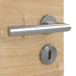 Detailansicht der Oberfläche von Asteiche quer LA 24 Basic Durat Innentür - Huga