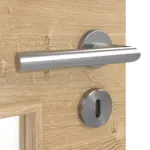 Detailansicht der Oberfläche von Asteiche quer LA 9 Basic Durat Innentür - Huga