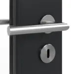 Detailansicht der Oberfläche von Anthrazit RAL 7016 LA 11 Mattlack Basic Innentür - Huga