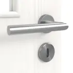 Detailansicht der Oberfläche von Pino Weiß LA 12 Basic Durat Innentür - Huga