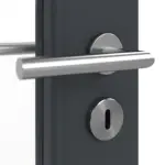 Detailansicht der Oberfläche von Anthrazit RAL 7016 LA 27 Basic Lack Innentür - Huga