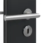 Detailansicht der Oberfläche von Anthrazit RAL 7016 LA 7 Mattlack Basic Innentür - Huga