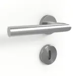 Detailansicht der Oberfläche von Ultramatt Weiß LA 24 Basic Innentür - Huga