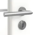 Detailansicht der Oberfläche von Ultramatt Weiß LA 27 Basic Innentür - Huga