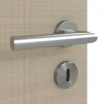 Detailansicht der Oberfläche von Cotton like Taupe Basic Innentür - Huga