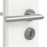 Detailansicht der Oberfläche von Landhaus 3 LA Classic Durat Verkehrsweiß RAL 9016 Innentür - Huga