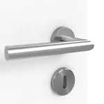 Detailansicht der Oberfläche von Esche Weiß ES 242 PortaLit-CPL Innentür - Westag