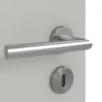 Detailansicht der Oberfläche von Hellgrau A 402 Typ LA-3 GetaLit Innentür - Westag