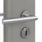 Detailansicht der Oberfläche von Kitt A 446 Typ LA-DIN GetaLit Zimmertür - Westag