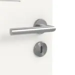 Detailansicht der Oberfläche von Signum 11 Basic Lack Verkehrsweiß RAL 9016 Innentür - Huga