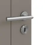 Detailansicht der Oberfläche von Signum 13 Basic Lack Taupe RAL 7048 Innentür - Huga