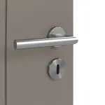 Detailansicht der Oberfläche von Signum 20 Basic Lack Taupe RAL 7048 Innentür - Huga