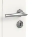 Detailansicht der Oberfläche von Signum 20 Basic Lack Verkehrsweiß RAL 9016 Innentür - Huga