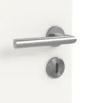 Detailansicht der Oberfläche von Signum 29 LA 24 bandseitig Basic Lack Verkehrsweiß RAL 9016 Innentür - Huga