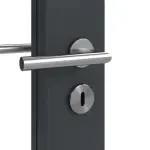 Detailansicht der Oberfläche von Signum 29 LA 27 Basic Lack Anthrazit RAL 7016 Innentür - Huga