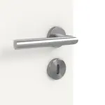 Detailansicht der Oberfläche von Groove 29 LA 6 ProLine Lack Verkehrsweiß RAL 9016 Innentür - Hörmann