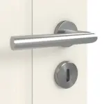 Detailansicht der Oberfläche von HUGA Innentür Kontur 2 Weißlack Classic