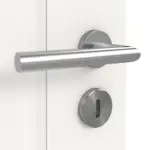 Detailansicht der Oberfläche von LEBO Innentür Country 20 Weißlack