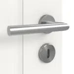 Detailansicht der Oberfläche von HUGA Innentür Kontur 2 Weißlack Classic