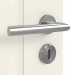 Detailansicht der Oberfläche von HUGA Innentür Kontur 4 Weißlack Classic