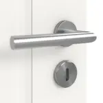 Detailansicht der Oberfläche von LEBO Innentür Country 41 Weißlack