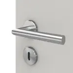 Detailansicht der Oberfläche von Hellgrau A 402 PortaLit Innentür Lineo Typ 3602 - Westag