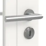 Detailansicht der Oberfläche von Lacuna 1 LA Classic Weißlack Innentür - Huga