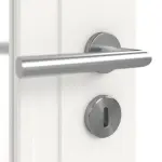 Detailansicht der Oberfläche von Lacuna 3 LA Classic Weißlack Innentür - Huga