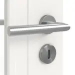 Detailansicht der Oberfläche in RAL 9016 von Montana 4 LA ClassicLine Weißlack Innentür - Hörmann