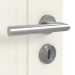 Detailansicht der Oberfläche von Montana 4 ClassicLine Weißlack Innentür - Hörmann